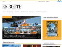 Tablet Screenshot of enroute-magazine.nl